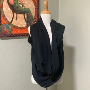 Vinyasa scarf from Lululemon blue/black heather